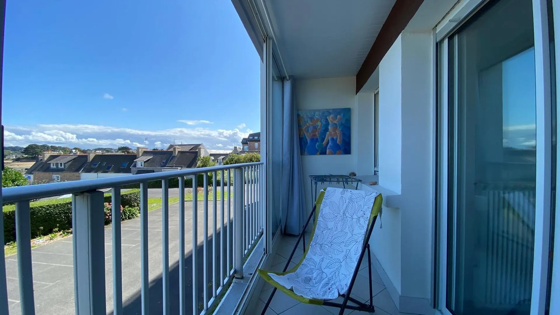 Appartement Vue Mer Avec Wifi, Loggia, Au Centre De Tregastel - Ref 92 Frankrike